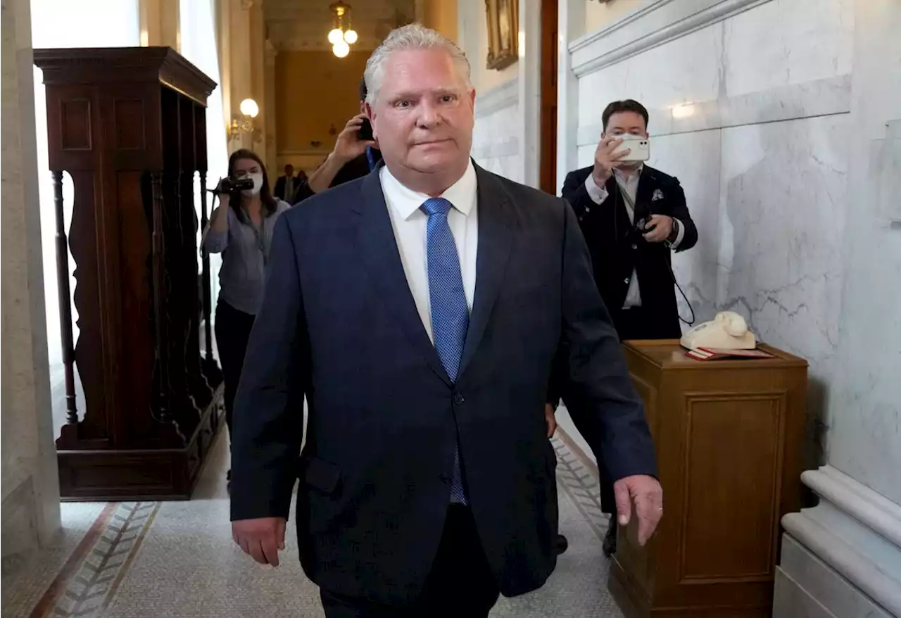 Ontario leaders kick off election campaign by debating proposed GTA highway