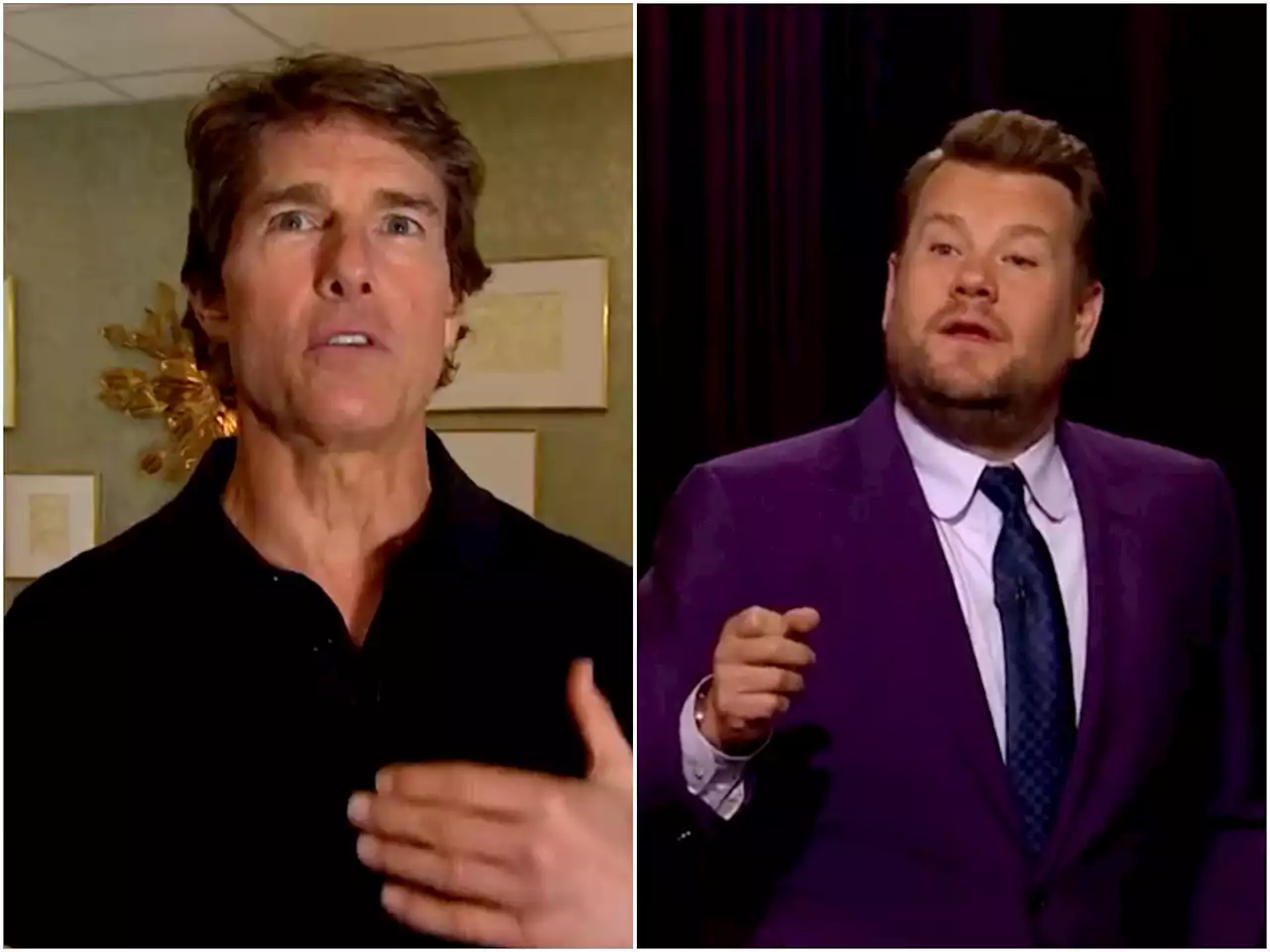 Tom Cruise jokes that he ‘would not have fired’ James Corden from Late Late Show