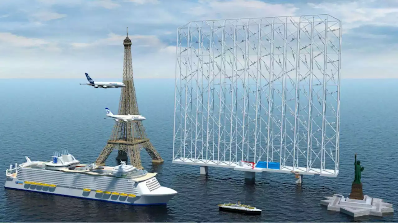 This 1,000-foot Multi-Rotor Floating Turbine Can Power 80,000 Homes