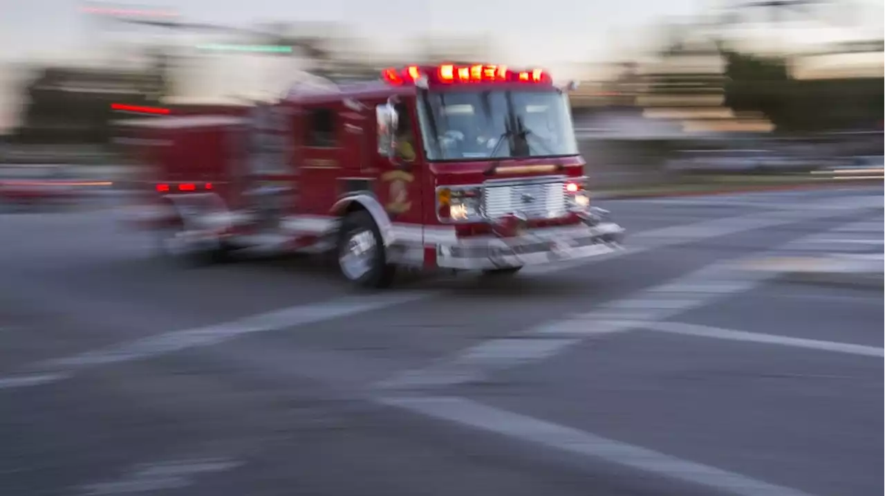 Crews work to contain brush fire at Hansen Dam