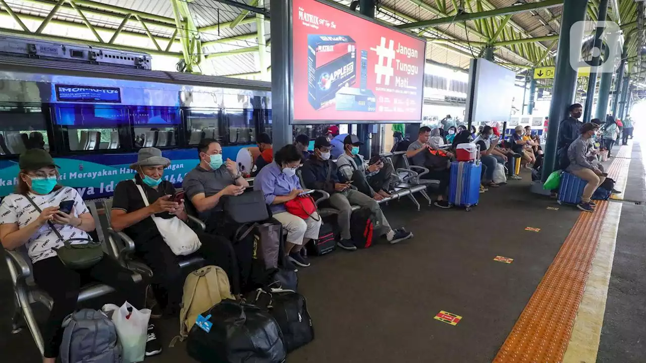 Stasiun Gambir dan Senen Diprediksi Dipadati Arus Balik Pemudik Mulai 6 Mei 2022