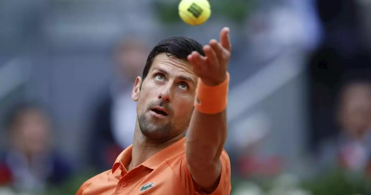 Djokovic stays perfect against Monfils, Raducanu knocked out in Madrid | Malay Mail