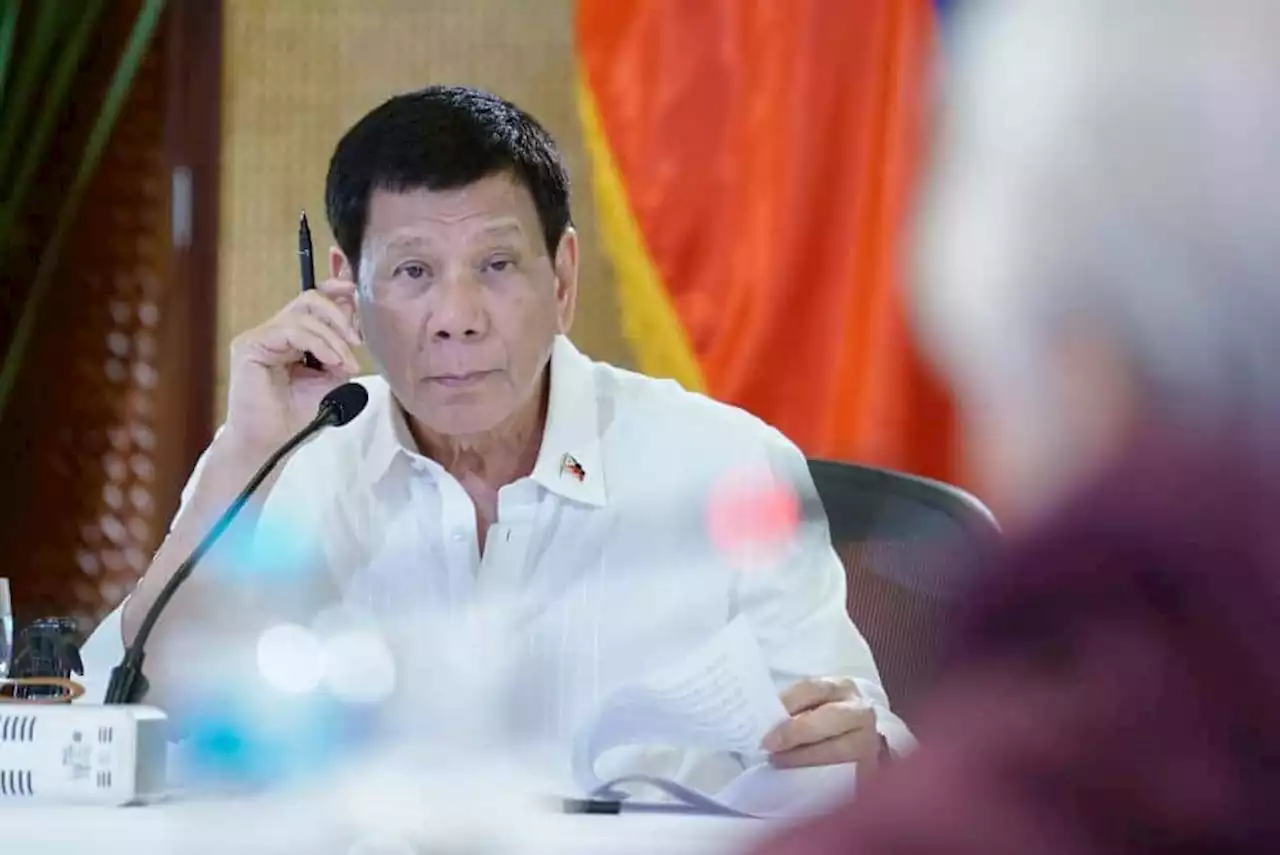 Duterte urges voters to get their booster shots before elections