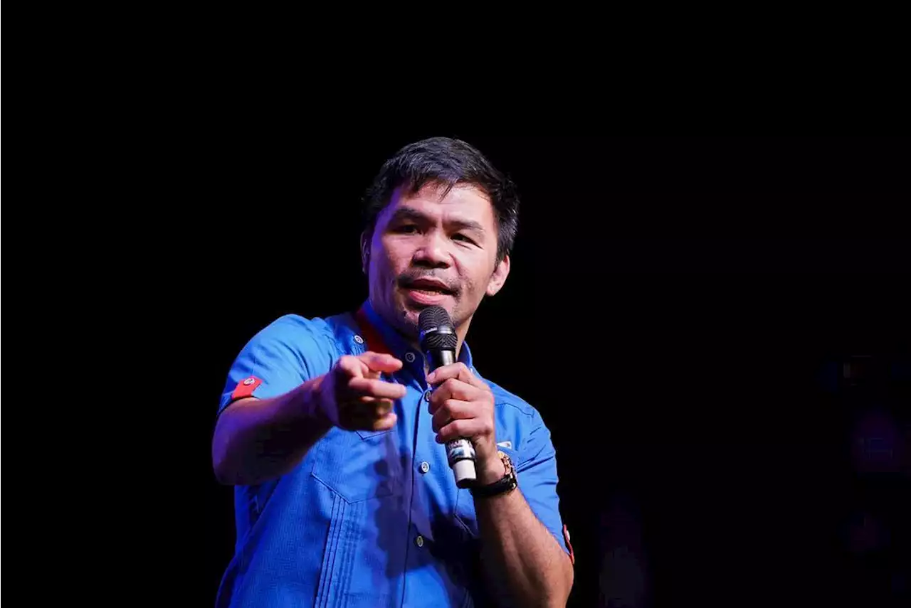 Pacquiao to corrupt officials: 'I'll put you to shame'