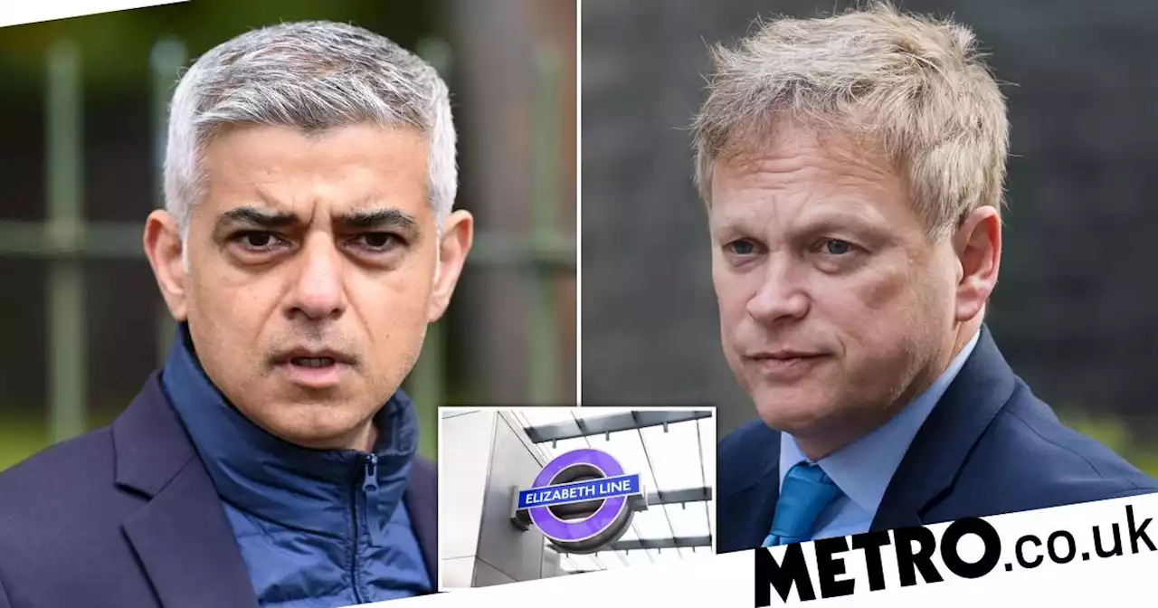 Row erupts between Sadiq Kahn and Grant Shapps over cross rail announcement