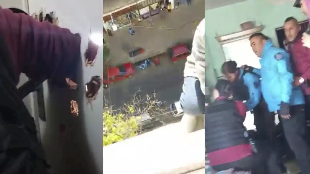 VIDEO: Así rescataron policías a una mujer que se quería quitar la vida