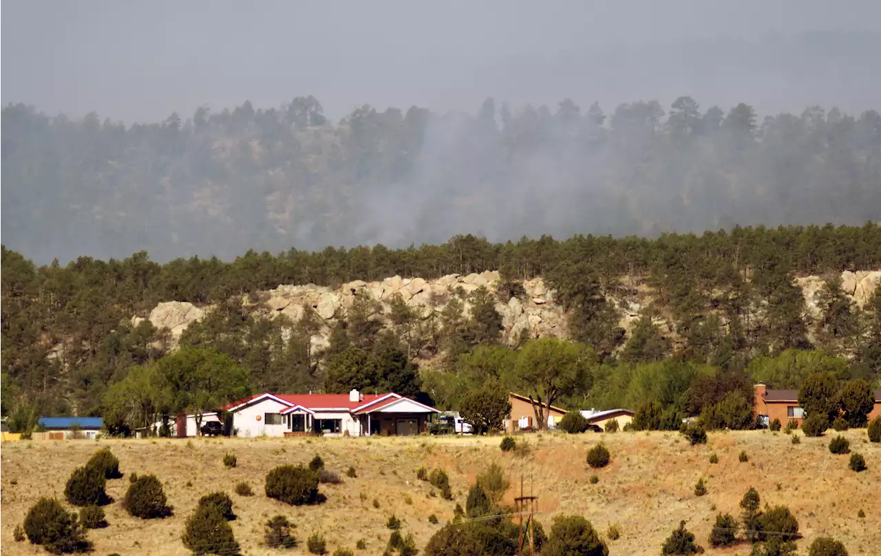 Residents Wary as Fire Burns Near Northeast New Mexico Town