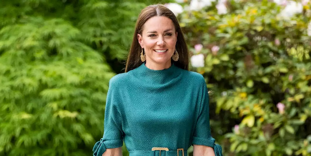 Kate Middleton makes a statement in stunning green belted dress at The Design Museum