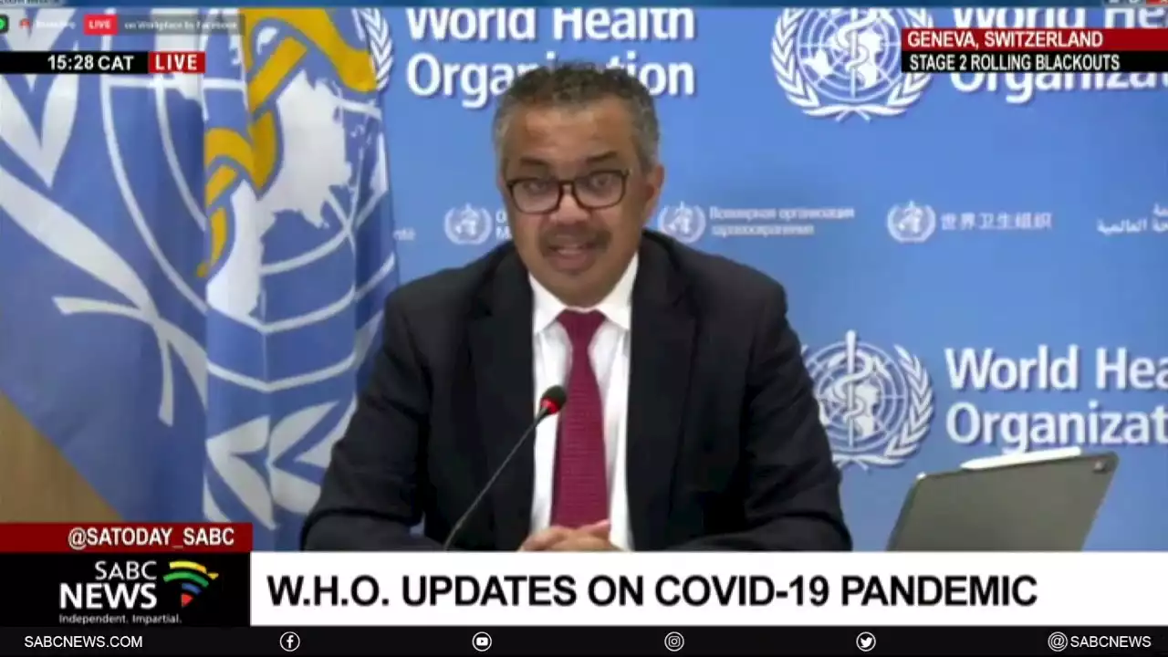 COVID-19 | WHO updates media on the latest COVID-19 pandemic