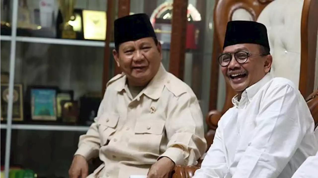 Gubernur Jawa Timur Khofifah Terima Kunjungan Prabowo di Grahadi