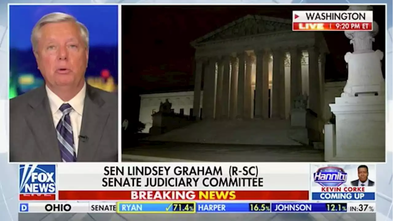 Lindsey Graham Calls Roe v. Wade Leak the ‘Saddest’ Day for Supreme Court