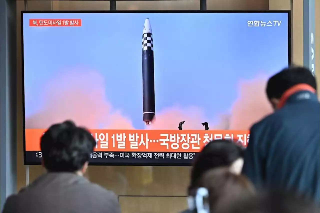 North Korea fires ballistic missile, Seoul says