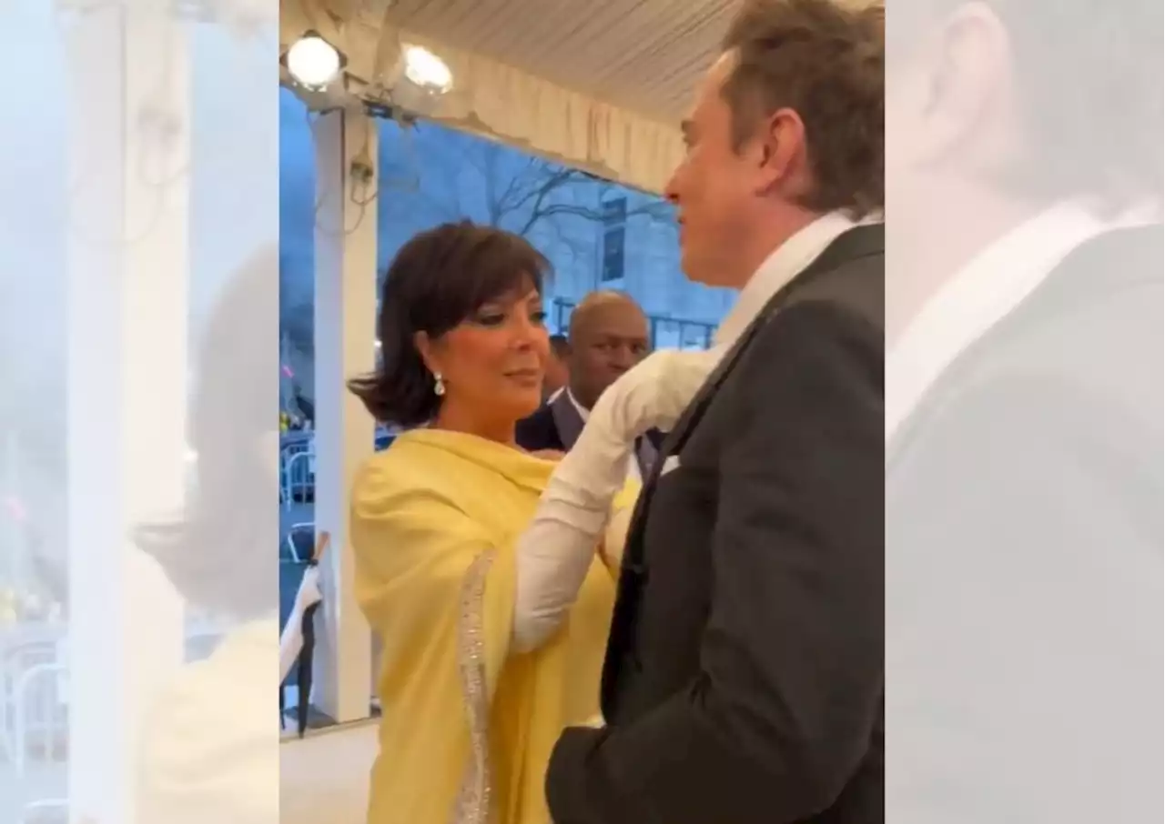 Power moves? Kris Jenner caught schmoozing Elon Musk [watch]