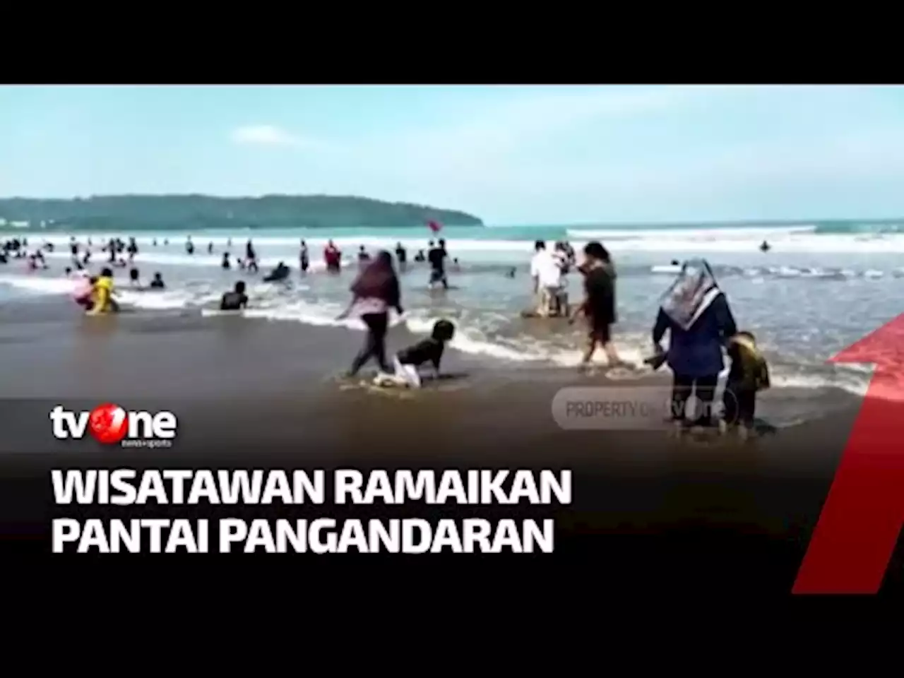 Pantai Pangandaran Mulai Diserbu Wisatawan - tvOne