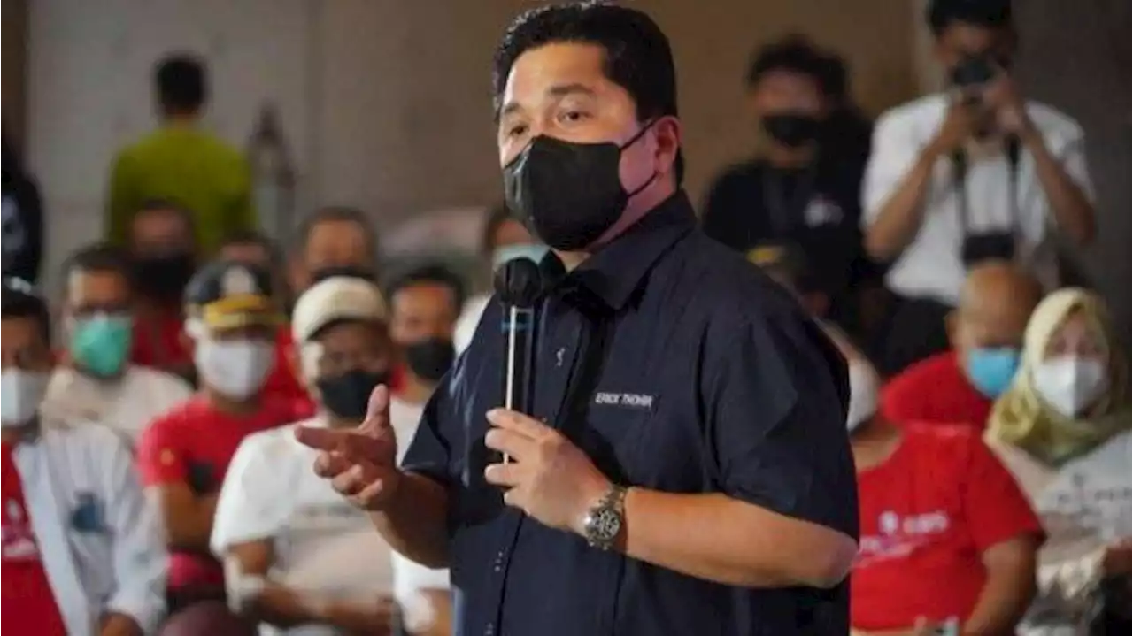 Erick Thohir Tebar Kebahagiaan ke Warga untuk Rayakan Idul Fitri