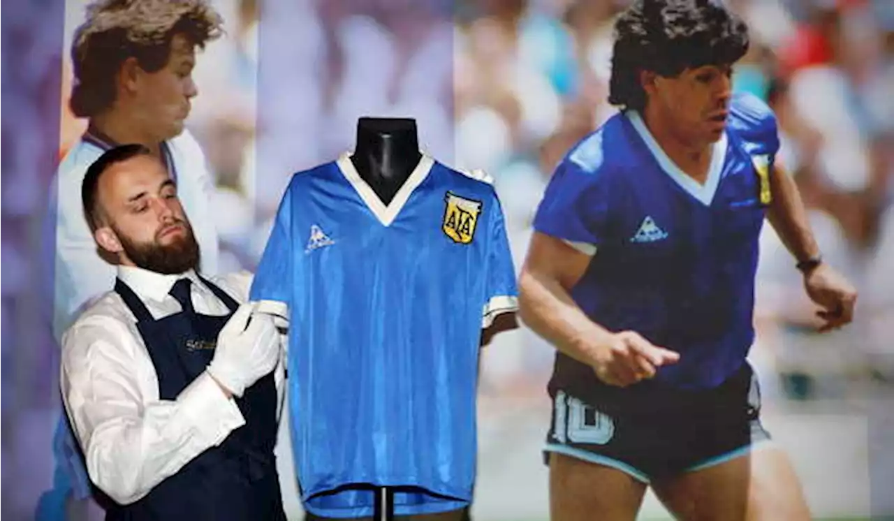 Sotheby Lelang Jersey Maradona Senilai Rp 133 Miliar