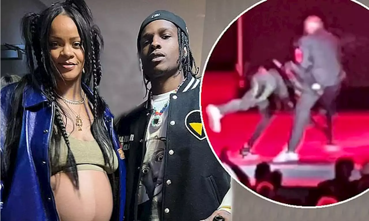 Heavily pregnant Rihanna was at Dave Chapelle gig with A$AP Rocky