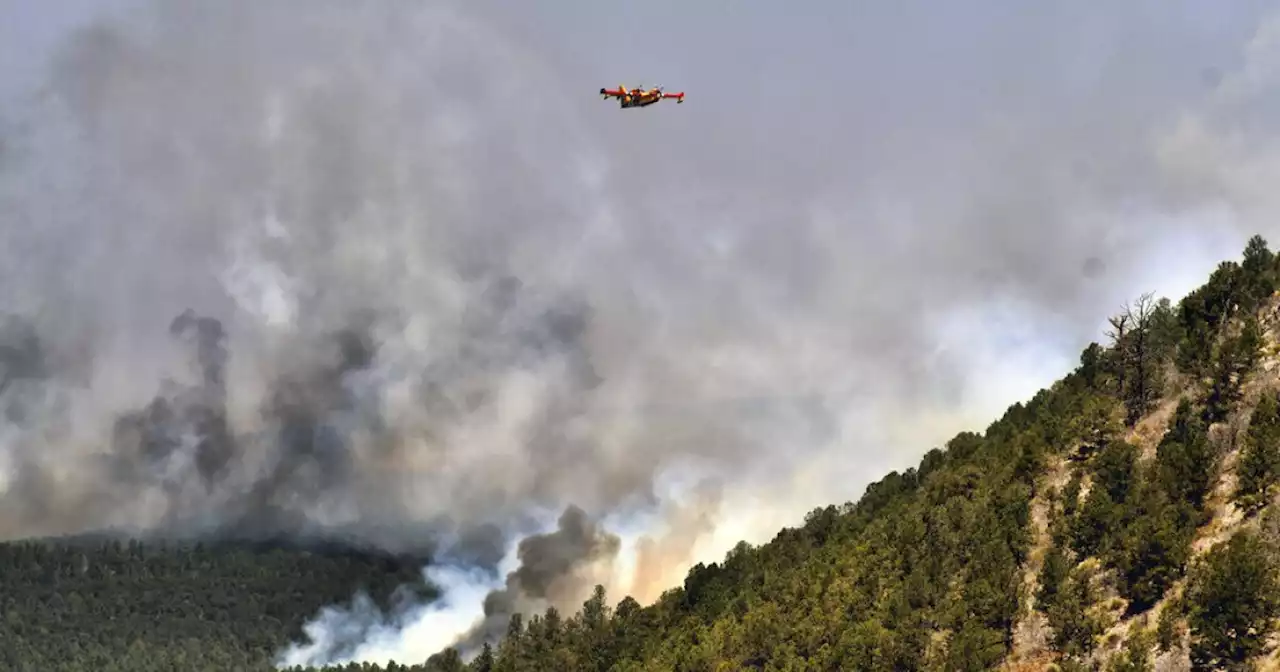 President declares disaster in New Mexico wildfire zone