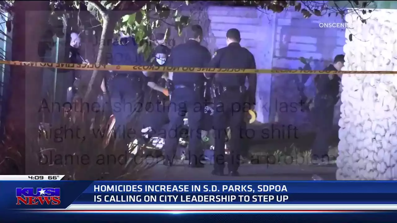 As homicides increase in San Diego parks, SDPOA calls on city leadership to step up -