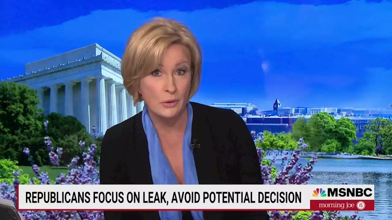 Mika: Sen. McConnell, the leak isn't the story here