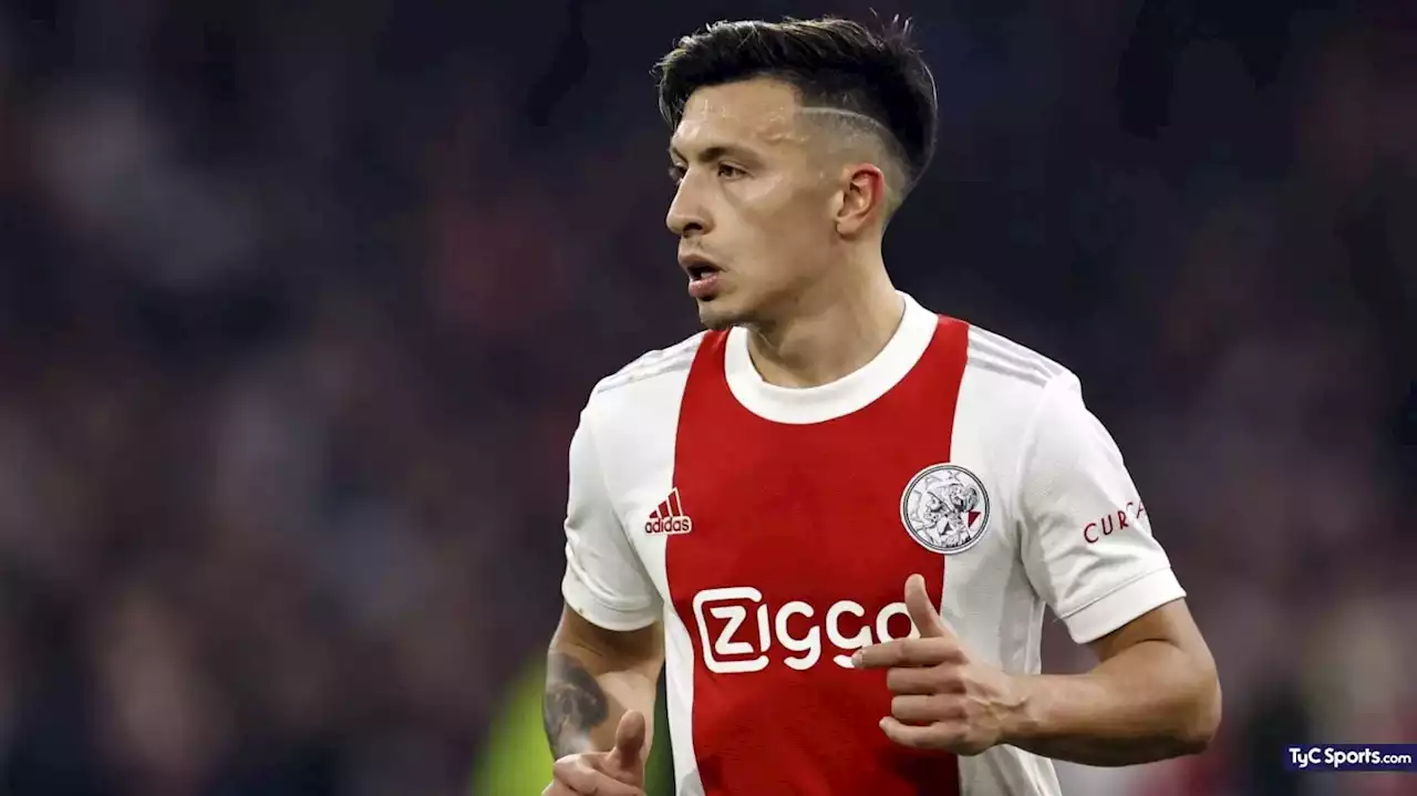 Lisandro Martínez se pierde lo que resta de la tamporada en Ajax - TyC Sports