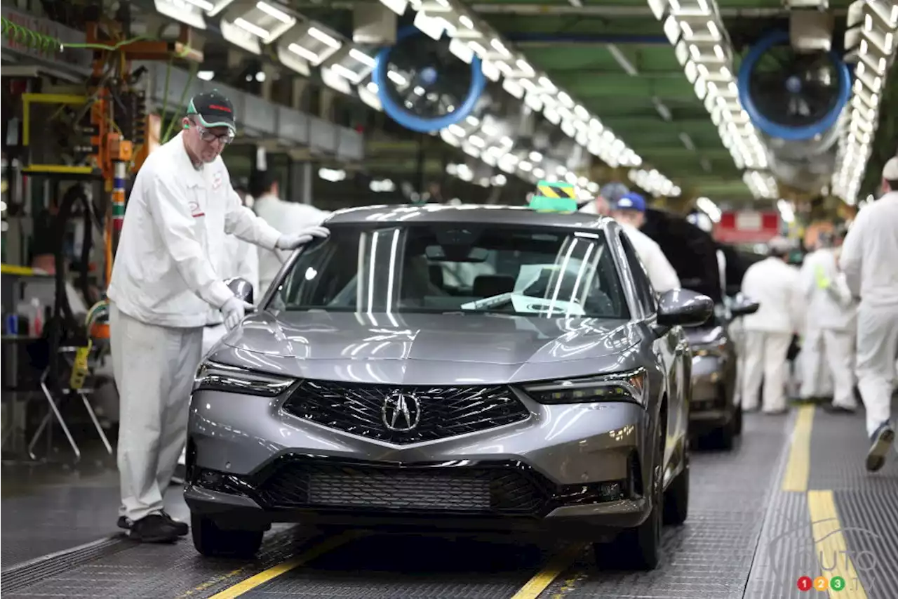 Début de la production pour l’Acura Integra 2023 | Actualités automobile | Auto123