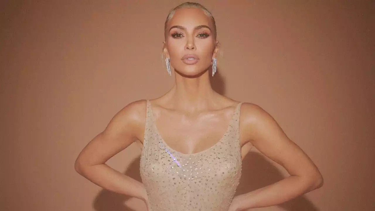 Kim Kardashian Takes Marilyn Monroe’s “Happy Birthday, Mr President” Dress Out For A Spin