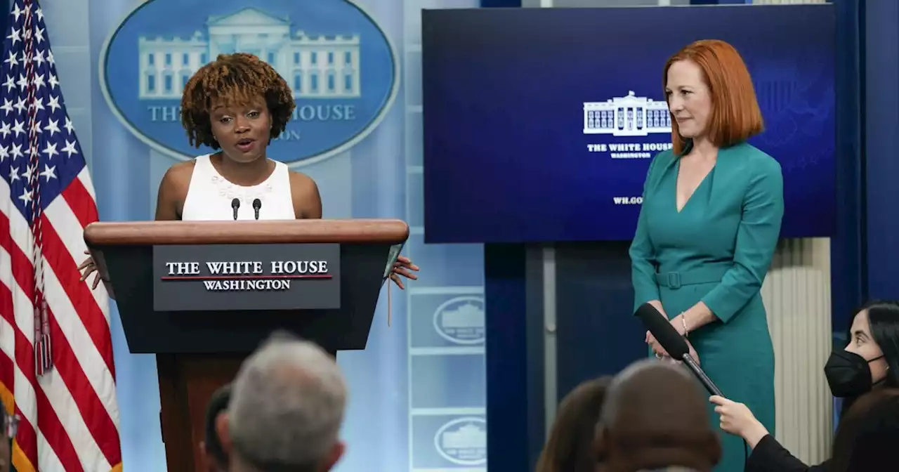 First black White House press secretary says she hopes to 'make people proud'