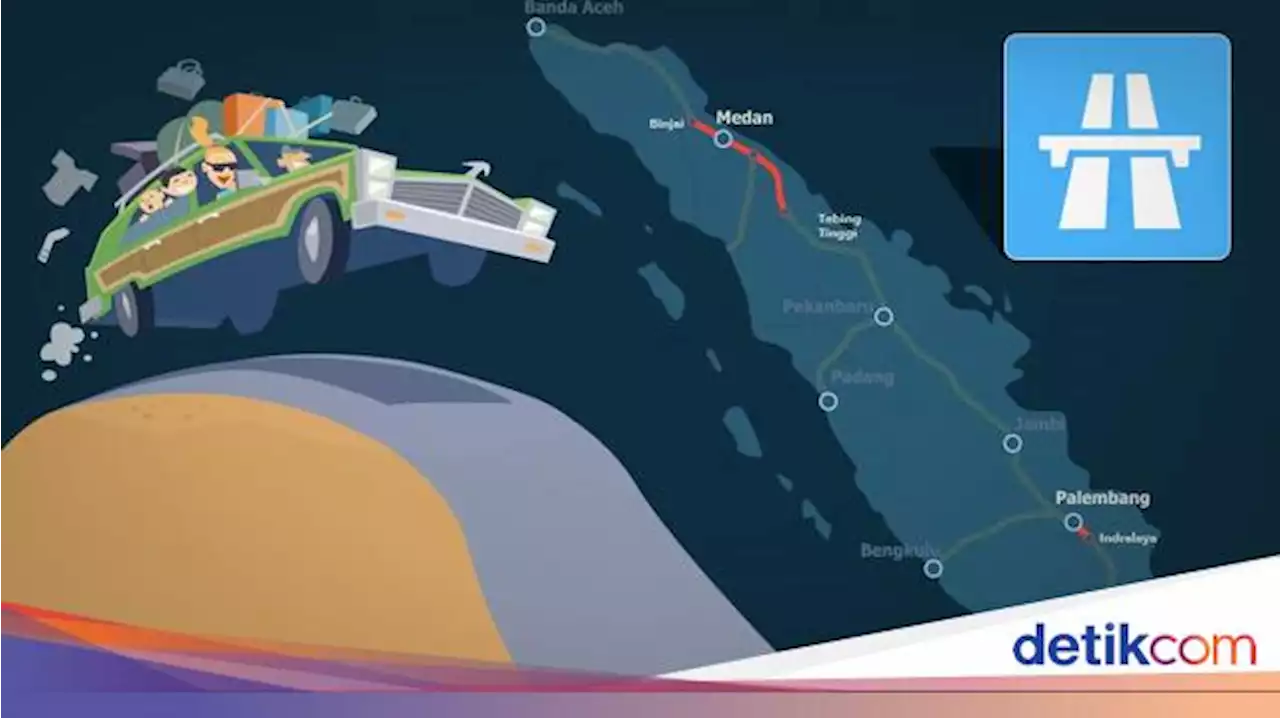 Rute Lengkap Arus Balik Medan-Jakarta via Tol, Cek Dulu Saldo Kartu Tol!