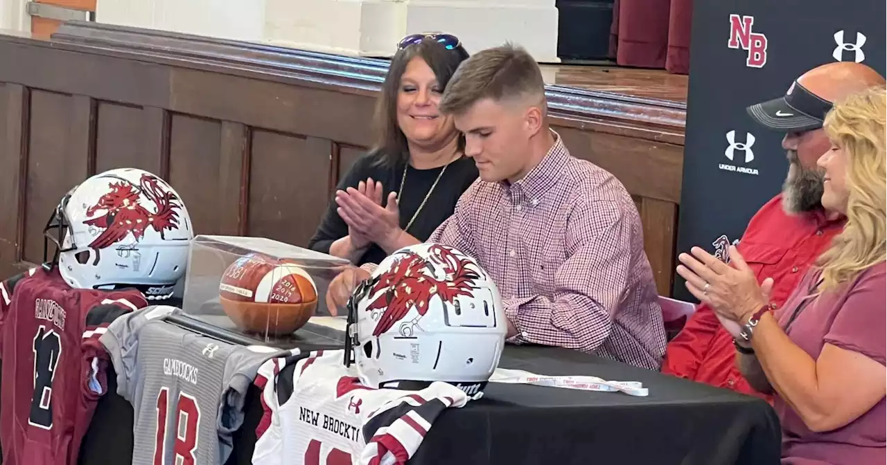 New Brockton football standout Kaden Cupp to attend Troy as recruited walk-on