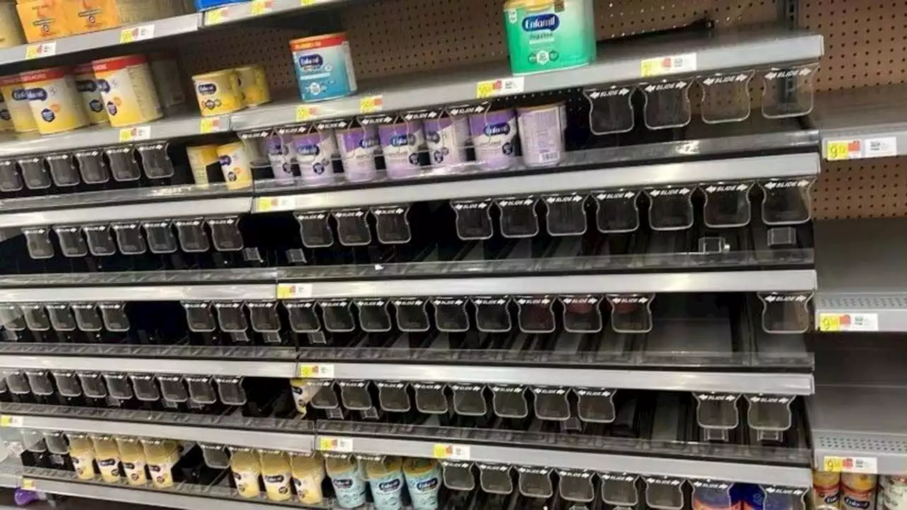 Baby formula shortage hits 'crisis' level, sparking panic in parents across U.S.