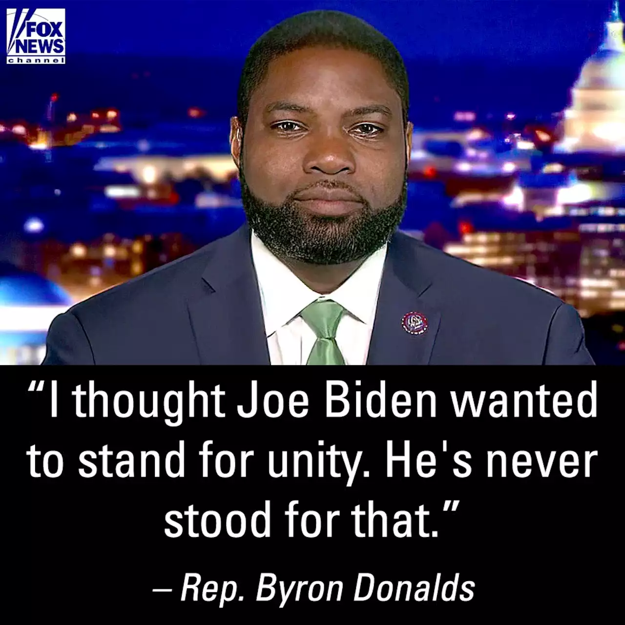 Rep. Donalds rips Biden over 'MAGA crowd' remarks: 'One of the most divisive presidents ever'