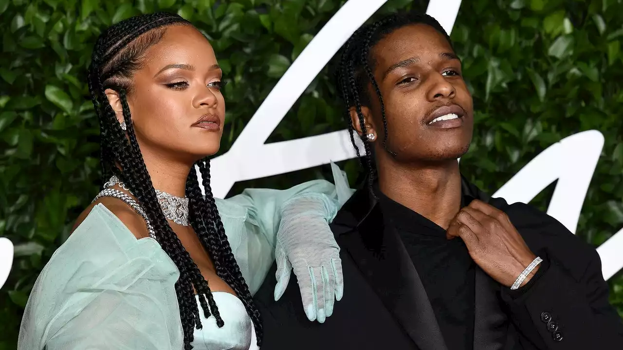 Rihanna wore two crochet bikinis in ASAP Rocky’s new music video