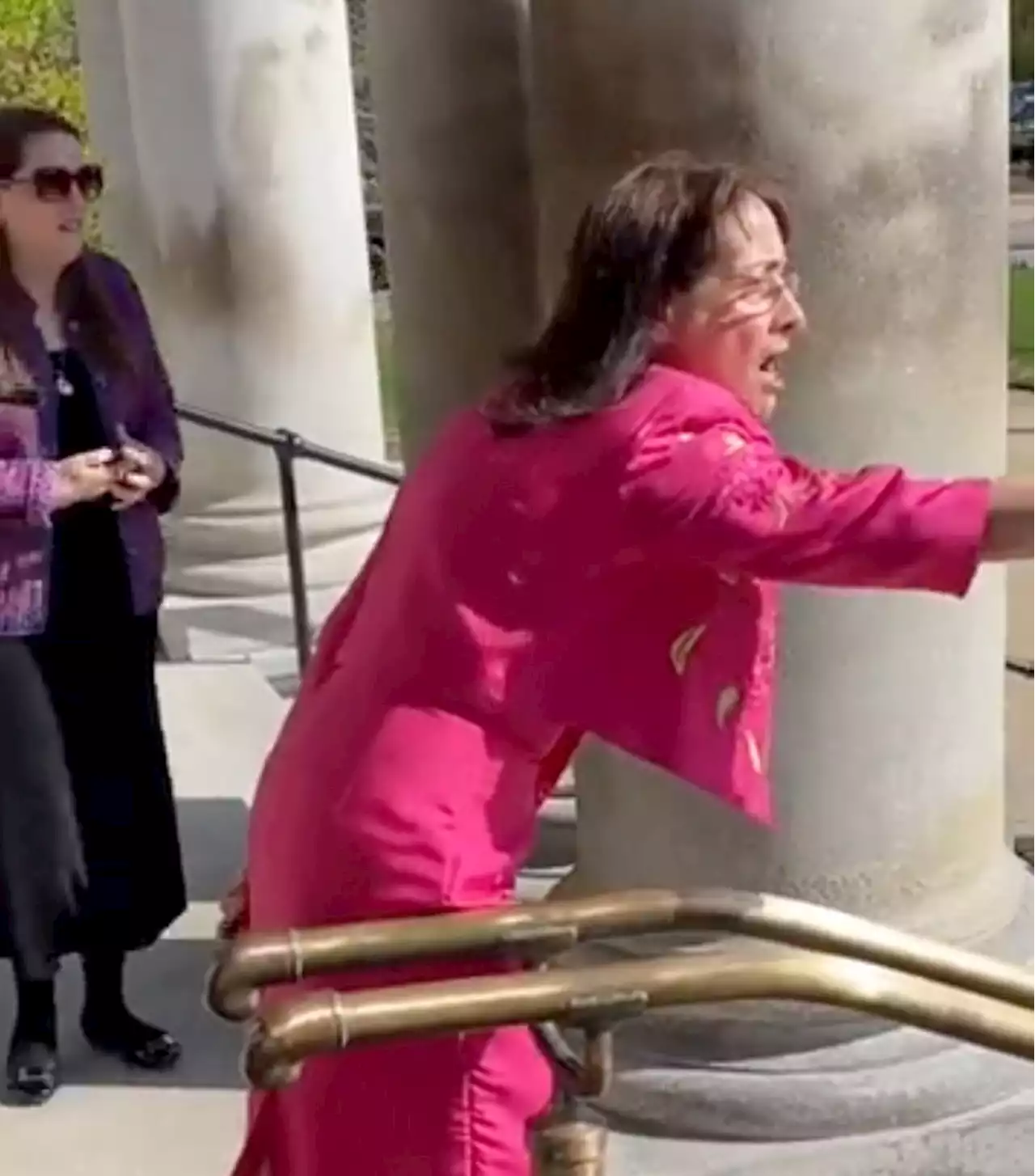 GOP State Rep. Filmed Repeatedly Screaming 'Murderers' At Pro-Choice Activists