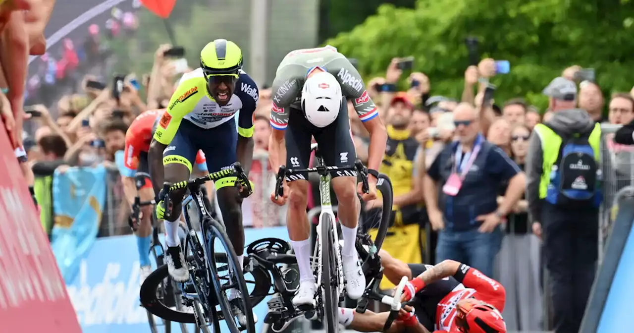 Giro d'Italia. Un castellano chiamato van der Poel