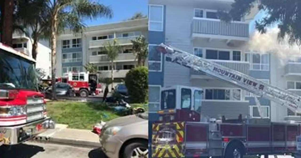 1 dead, dozens displaced in Mountain View apartment building fire