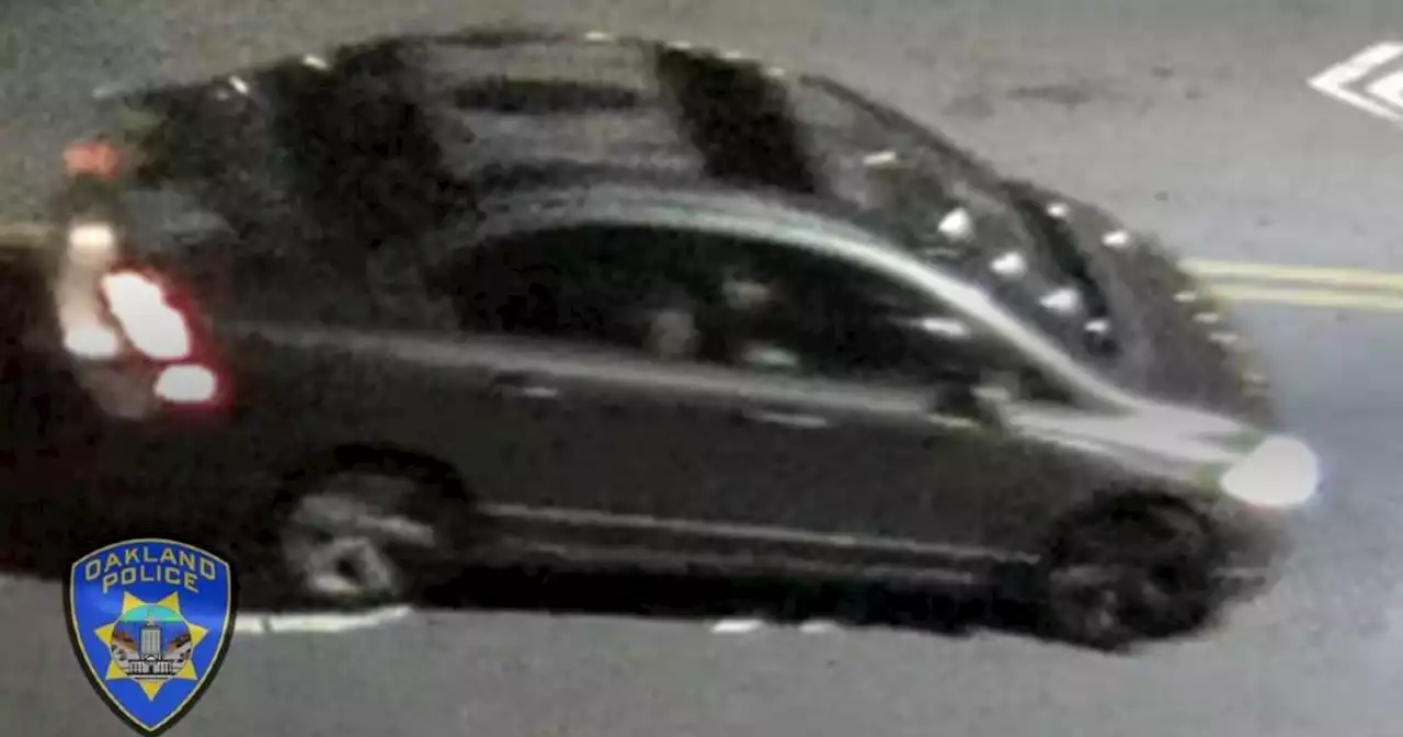 Oakland Police seek vehicle possibly linked to deadly stabbing near Lake Merritt