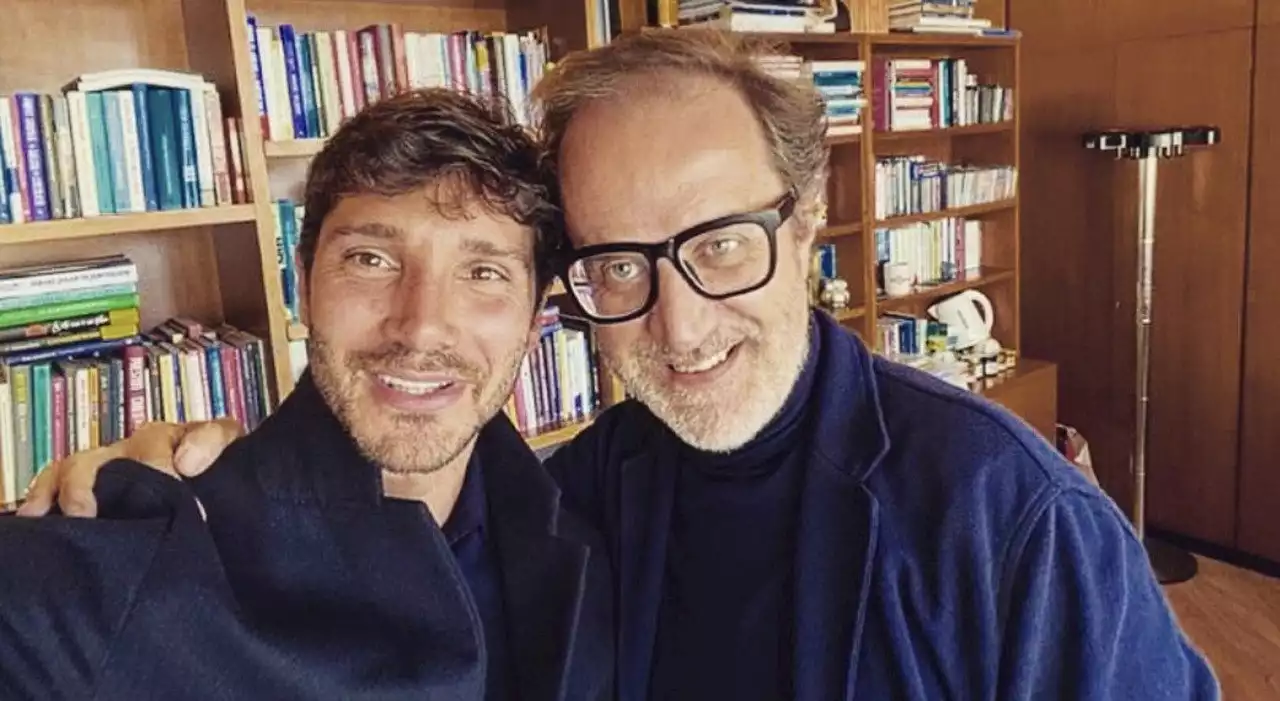 Stefano De Martino, il ritorno in Rai: lo scatto con il direttore Coletta «Work in Progress»