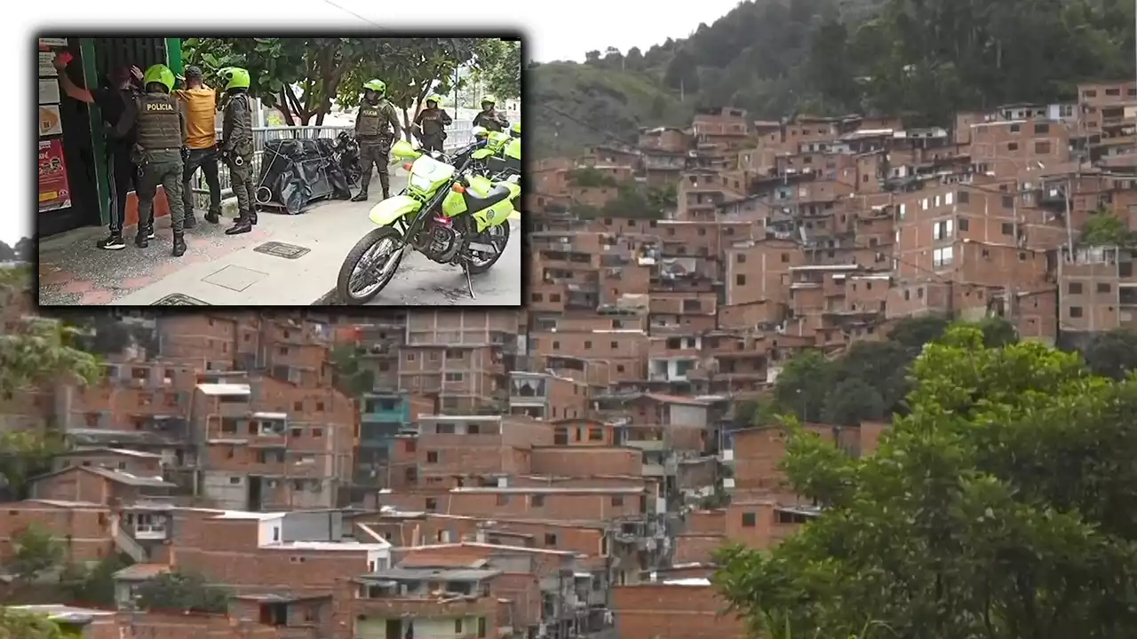 La Policía dice que todo 'tranqui' en La Sierra, reforzaron los uniformados en el sector