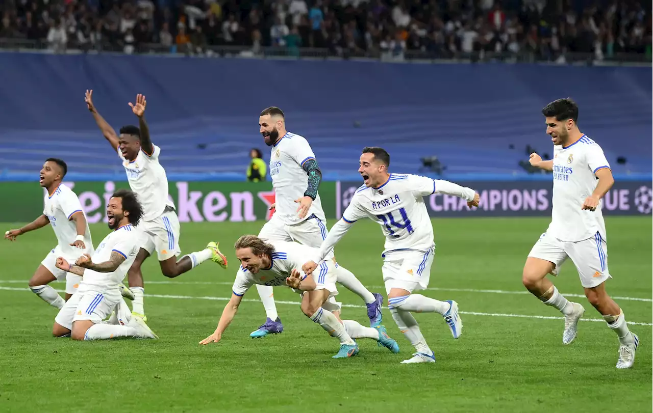 Real Madrid fight back from brink to stun Man City in Champions League semi-final