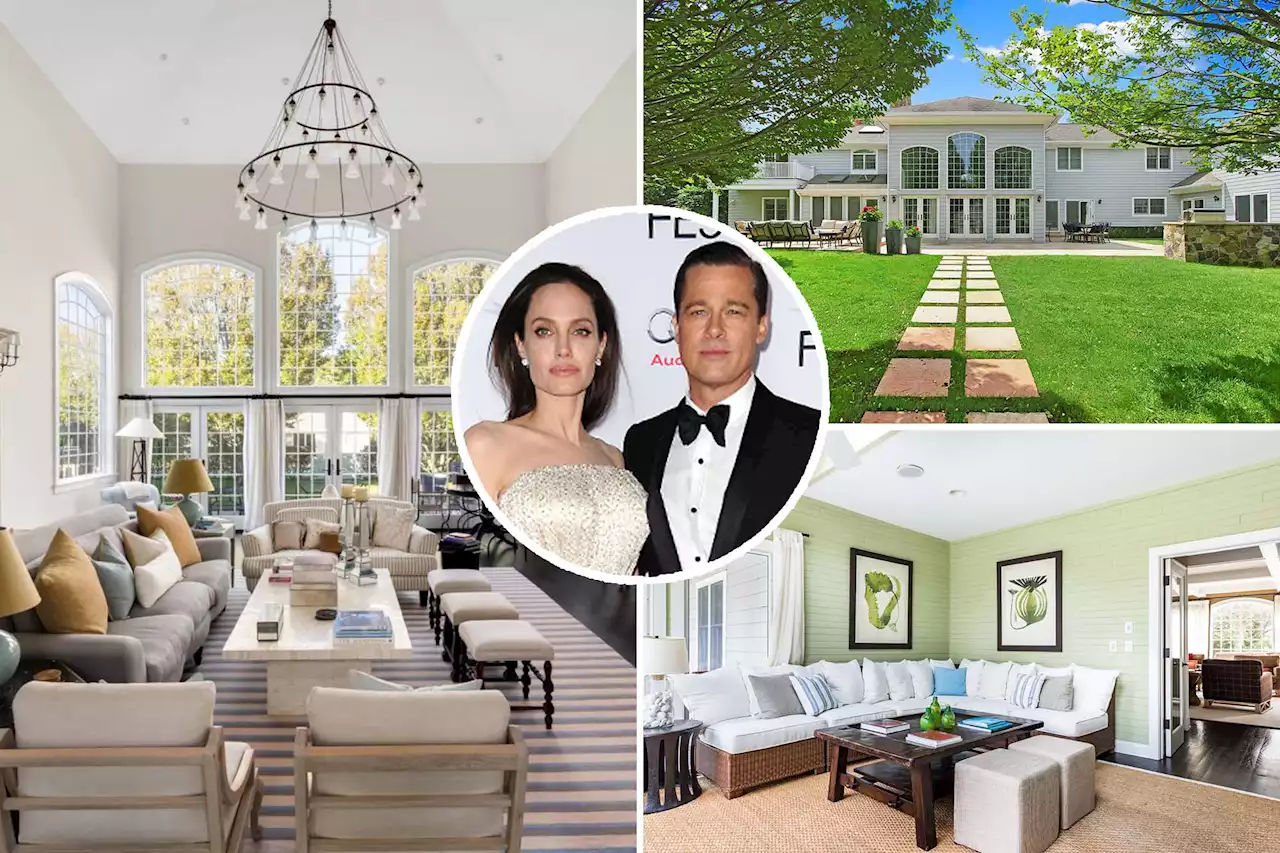 Brad Pitt and Angelina Jolie’s former Hamptons playpen sells for $13.6M