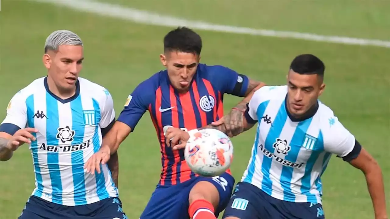 Copa de la Liga Profesional: El ya clasificado Racing visita San Lorenzo en el Bajo Flores | Un triunfo le asegurará a los de Avellaneda el primer lugar en la tabla de posiciones de su zona