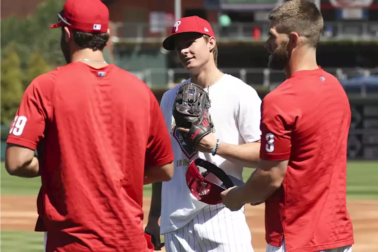 Phillies’ Mickey Moniak taking ‘light swings’ and throwing; Connor Brogdon’s velocity ticking up