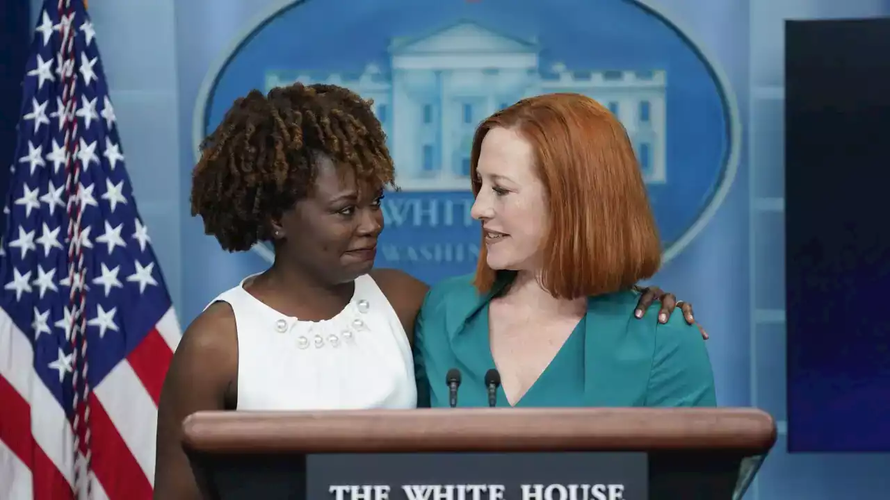 Karine Jean-Pierre named first Black White House press secretary