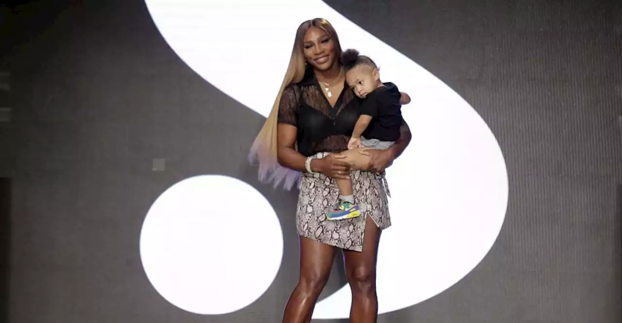 Serena Williams Posts Matching Video With Daughter Olympia & Fans Are Begging for a Mommy-And-Me Clothing Line