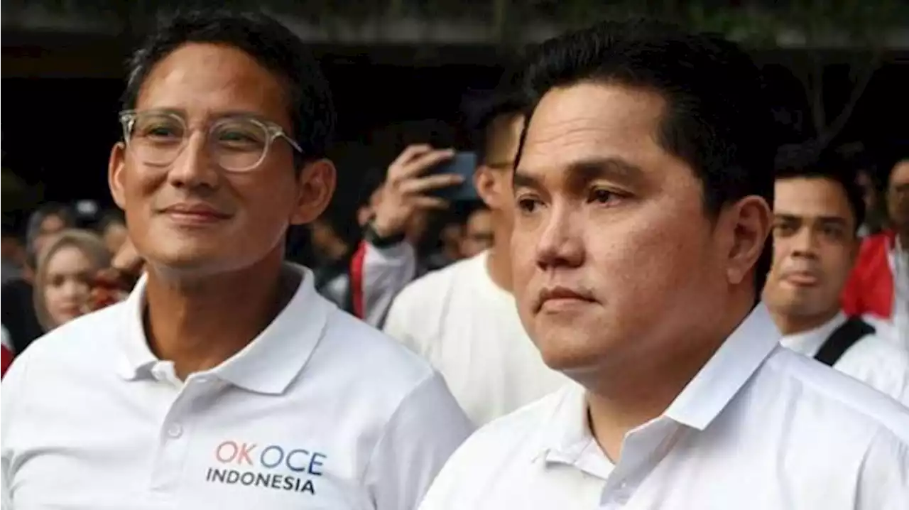 Harta Kandidat Capres 2024: Sandiaga Paling Tajir, Erick dan Prabowo Membuntuti