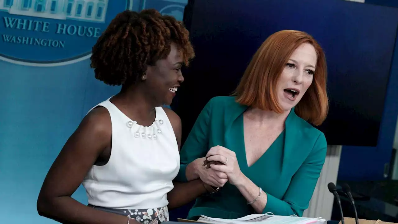 Photos: Karine Jean-Pierre to succeed Jen Psaki as White House press secretary