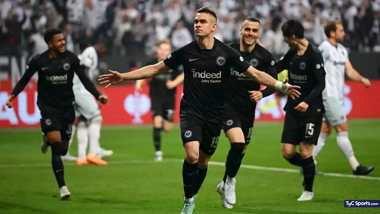 Eintracht Frankfurt y West Ham, por un lugar en la final de la Europa League: Borré y Lanzini son titulares - TyC Sports