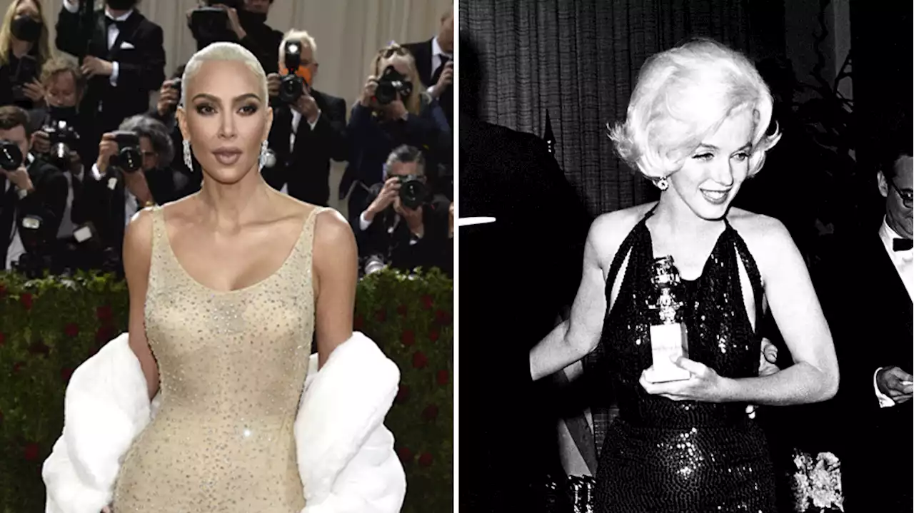 Kim Kardashian Wore Second Marilyn Monroe Dress After Met Gala, This One From 1962 Golden Globes