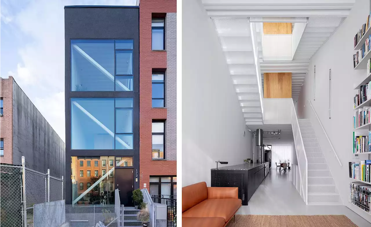 Narrow House models bold design solutions for irregular New York plots